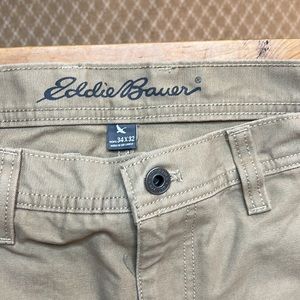 Eddie Bauer canvas work pants 33x31.5 - khaki color